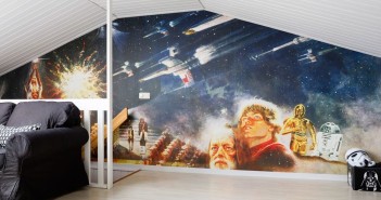 Vinden goes Star Wars Star Wars-tapet - A New Hope